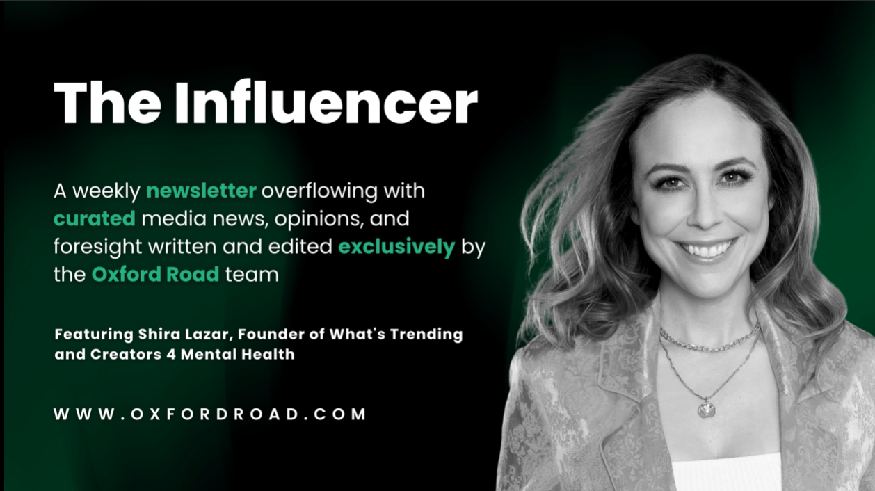 This Week’s Influencer: Why the Fight For Creator Rights Is Important; YouTube and Netflix Talk TV; Podcast Measurement Gets an Upgrade; and More…