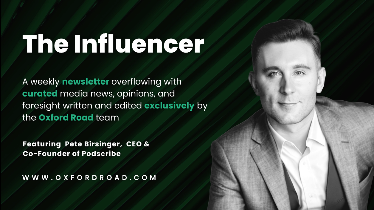 This Week’s Influencer: Downloads Are Out; Netflix’s Podcast Test Shows Life; Johnny Knoxville Has a Pod; and More…