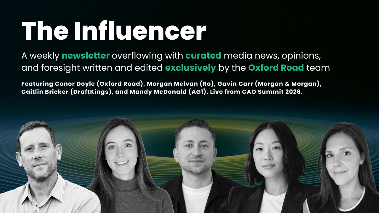 This Week’s Influencer: Building Creator Partnerships That Last; Bloomberg’s Pod MVP; YouTube Inflates Numbers; Japan is Ready to Pod; and More…